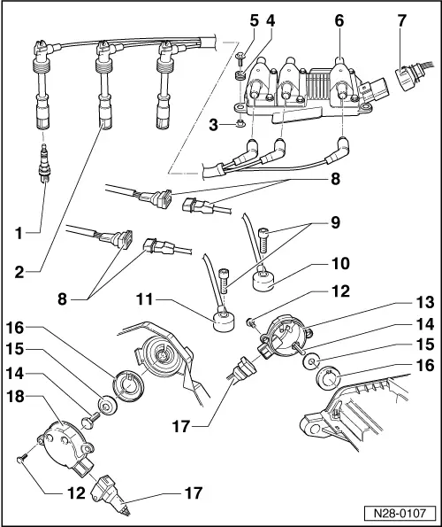 Audi Service and Repair Manuals > A4 Mk1 > Power unit