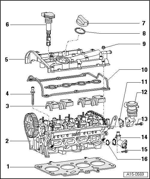Audi Service and Repair Manuals > A4 Mk1 > Power unit 4cylinder engine (5valve