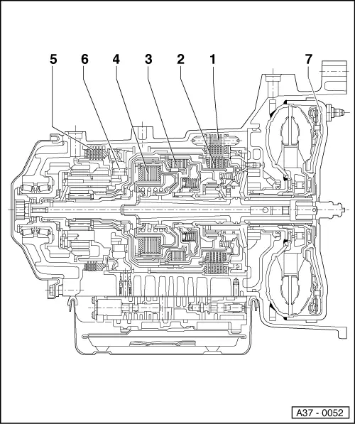Audi Service and Repair Manuals > A4 Mk1 > Power transmission