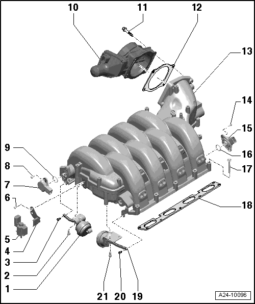 Audi Workshop Service and Repair Manuals > A4 Mk2 > Power unit | Direct ...
