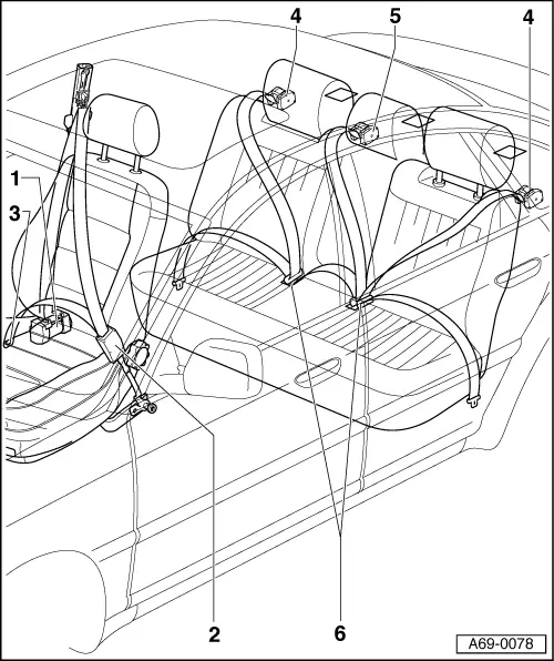 Audi Service and Repair Manuals > A4 Mk2 > Body General body