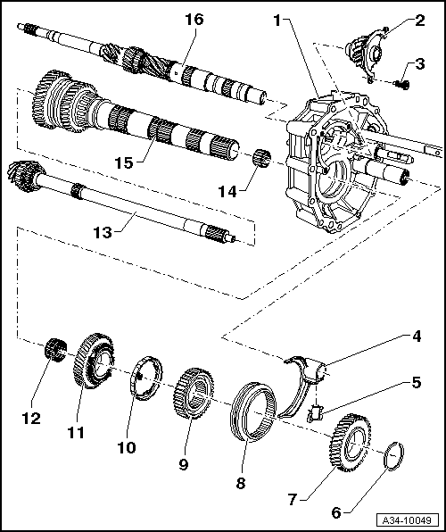 Audi Service and Repair Manuals > A4 Mk2 > Power transmission