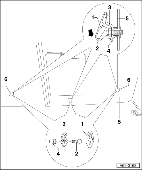 Audi Service and Repair Manuals > A4 Mk2 > Body General body