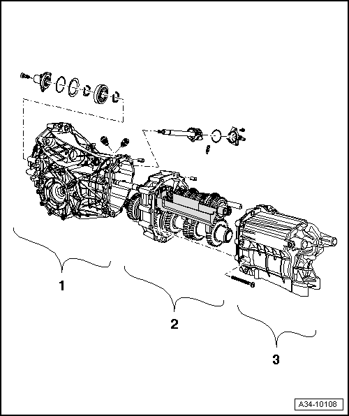 Audi Service and Repair Manuals > A4 Mk2 > Power transmission