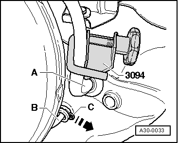 Removing and Installing Clutch Master Cylinder - Audi A4 Manual Gearbox