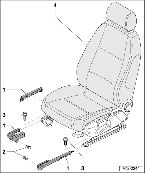 Audi Service and Repair Manuals > A4 Mk2 > Body General body