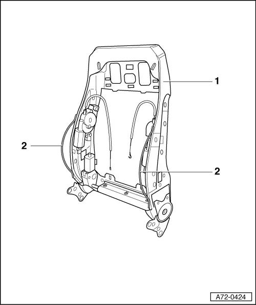 Audi Service and Repair Manuals > A4 Mk2 > Body General body repairs, interior Seat