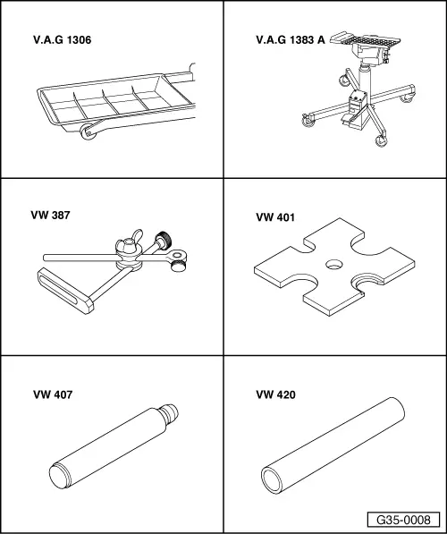 Audi Workshop Manuals > A4 Mk2 > Power transmission > 5-speed manual