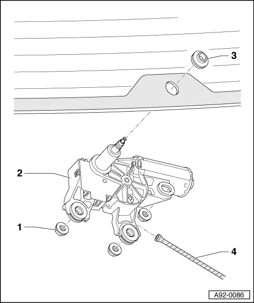Audi Service and Repair Manuals > A4 Mk2 > Vehicle electrics