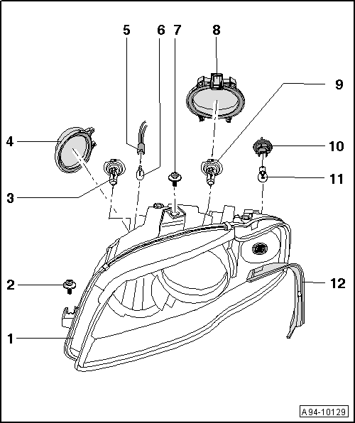 Audi Service and Repair Manuals > A4 Mk2 > Vehicle electrics