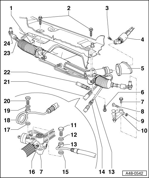 Audi Service and Repair Manuals > A4 Mk2 > Running gear, front
