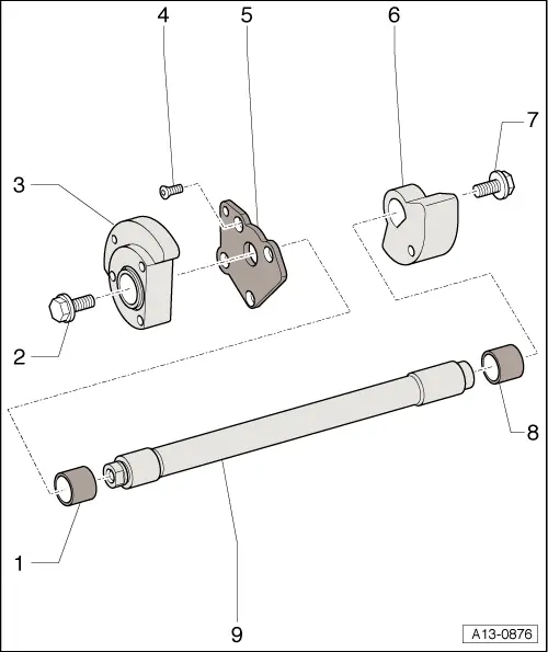 Audi Service and Repair Manuals > A4 Mk2 > Power unit 6cylinder TDI engine (2.7 ltr