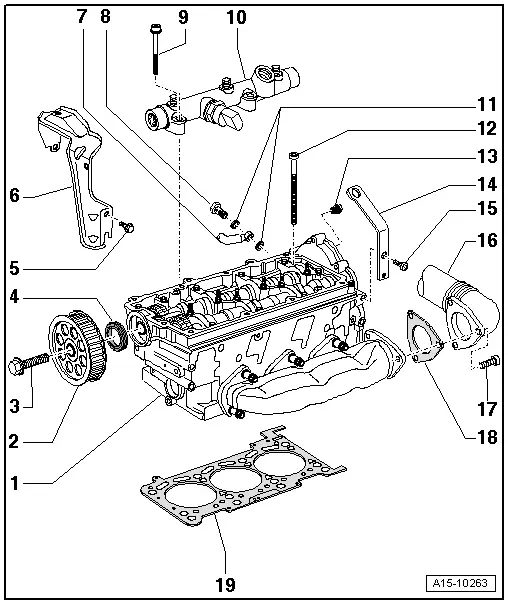 Audi Workshop Manuals > A4 Mk2 > Power unit > 6-cylinder TDI engine (2.