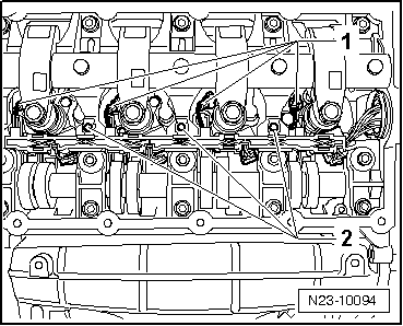 TDI injection and glow plug 
