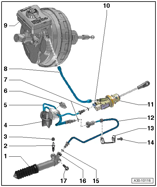 Audi Service and Repair Manuals > A4 Mk3 > Power transmission