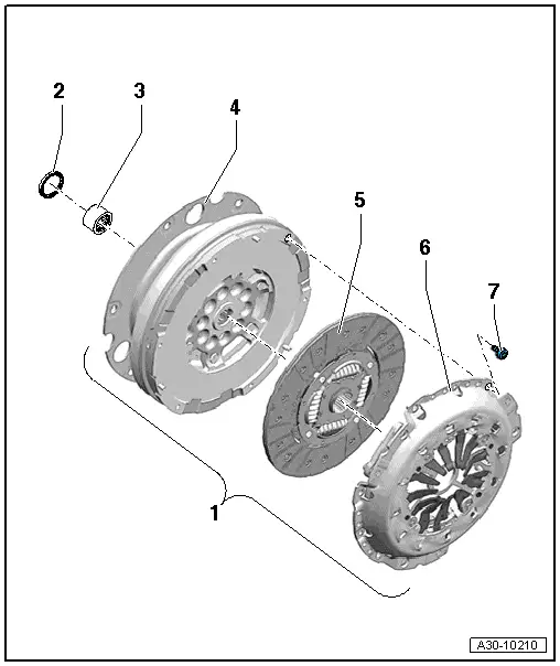 Audi Manuals > A4 Mk3 > Power transmission > Servicing 6speed