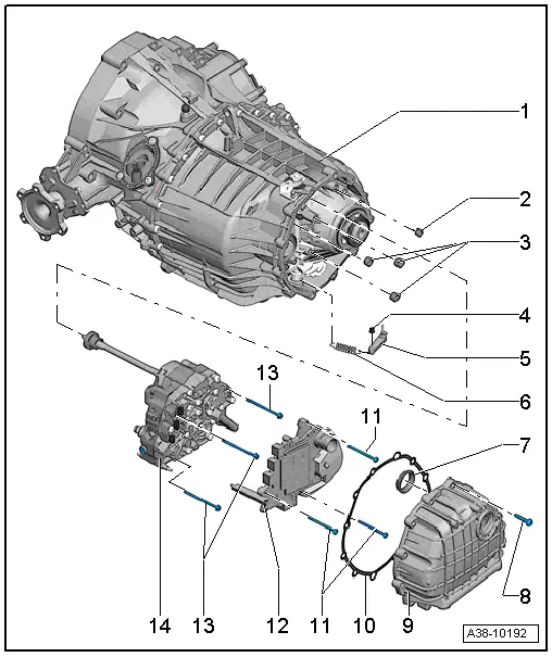 Audi Service and Repair Manuals > A4 Mk3 > Power transmission