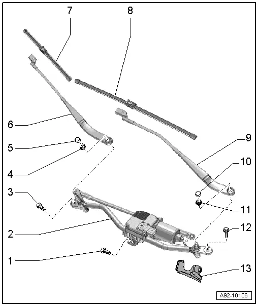 Audi Service and Repair Manuals > A4 Mk3 > Vehicle electrics