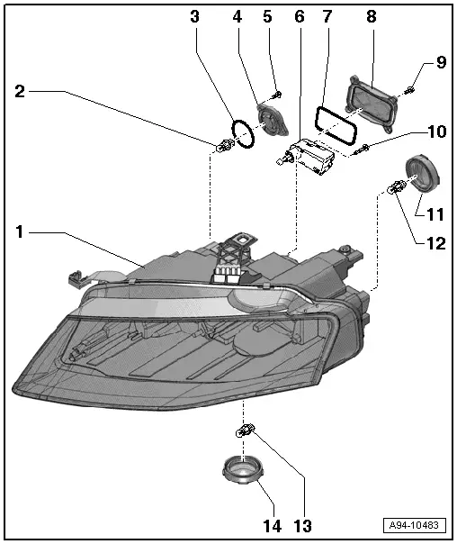 Audi Service and Repair Manuals > A4 Mk3 > Vehicle electrics