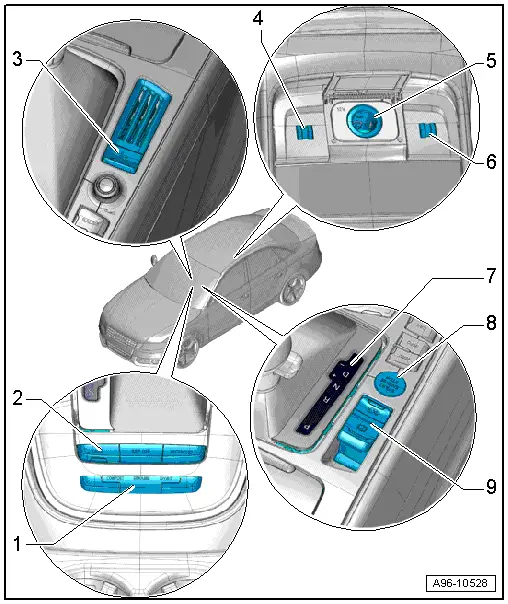 Audi Service and Repair Manuals > A4 Mk3 > Vehicle electrics
