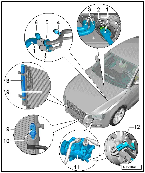 Audi Service and Repair Manuals > A4 Mk3 > Heating