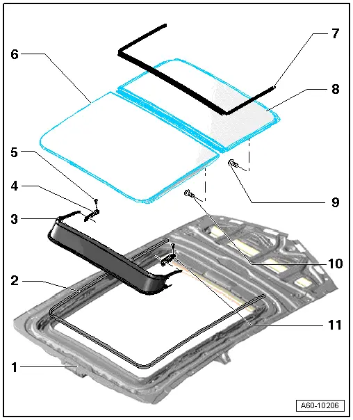 Audi Service and Repair Manuals > A4 Mk3 > Body General body