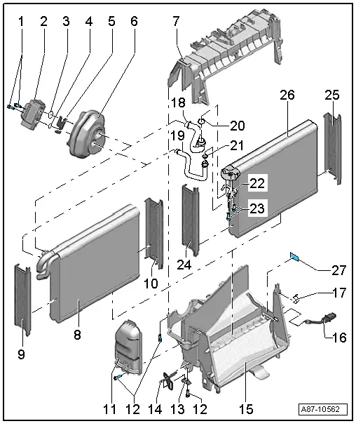 Audi Service and Repair Manuals > A4 Mk3 > Heating