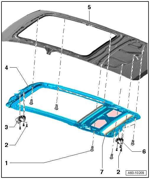 Audi Service and Repair Manuals > A4 Mk3 > Body General body repairs, exterior