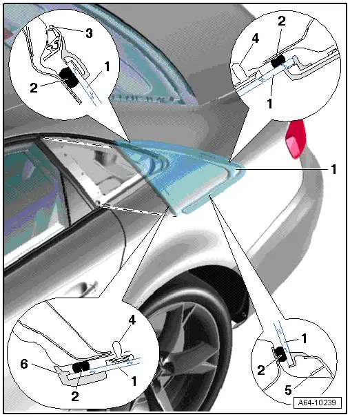 Audi Service and Repair Manuals > A4 Mk3 > Body General body