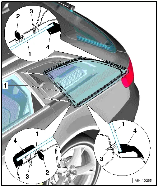 Audi Manuals > A4 Mk3 > Body > General body repairs, exterior