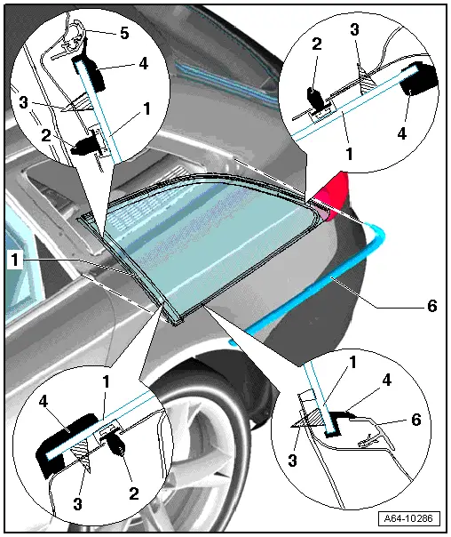 Audi Manuals > A4 Mk3 > Body > General body repairs, exterior
