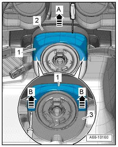 Audi Workshop Manuals > A4 Mk3 > Body > General body repairs, interior
