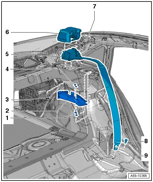 Audi Service and Repair Manuals > A4 Mk3 > Body General body