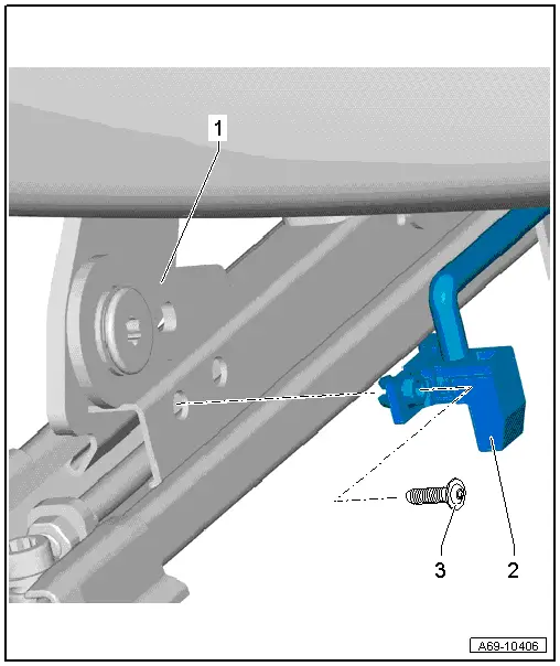 1 Lower seat pan frame