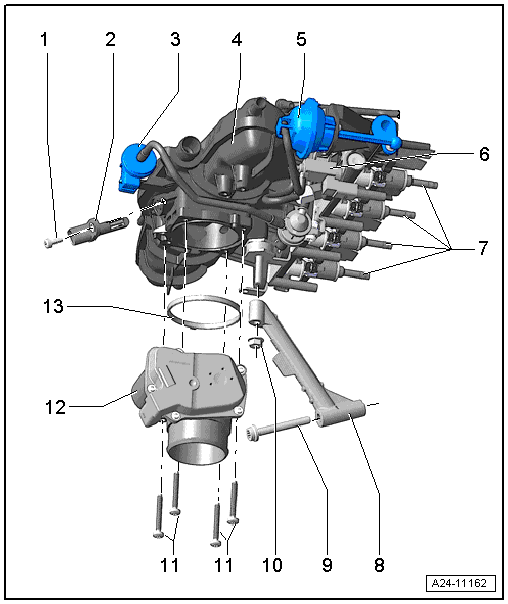 Audi Workshop Service and Repair Manuals > A4 Mk3 > Power unit | Direct ...