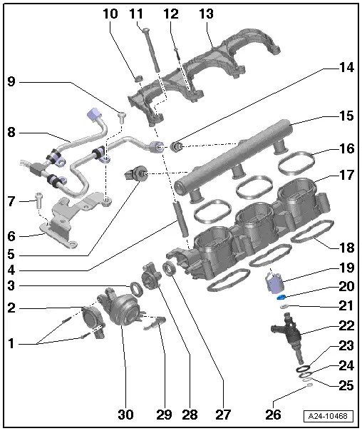 Audi Manuals > A4 Mk3 > Power unit > Simos direct petrol