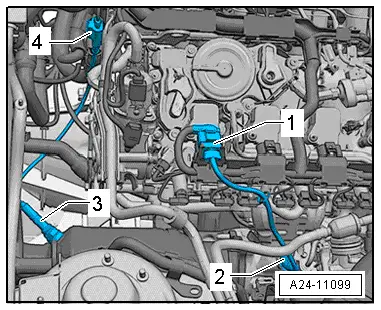 Audi Workshop Manuals > A4 Mk3 > Power unit > 4-cylinder direct