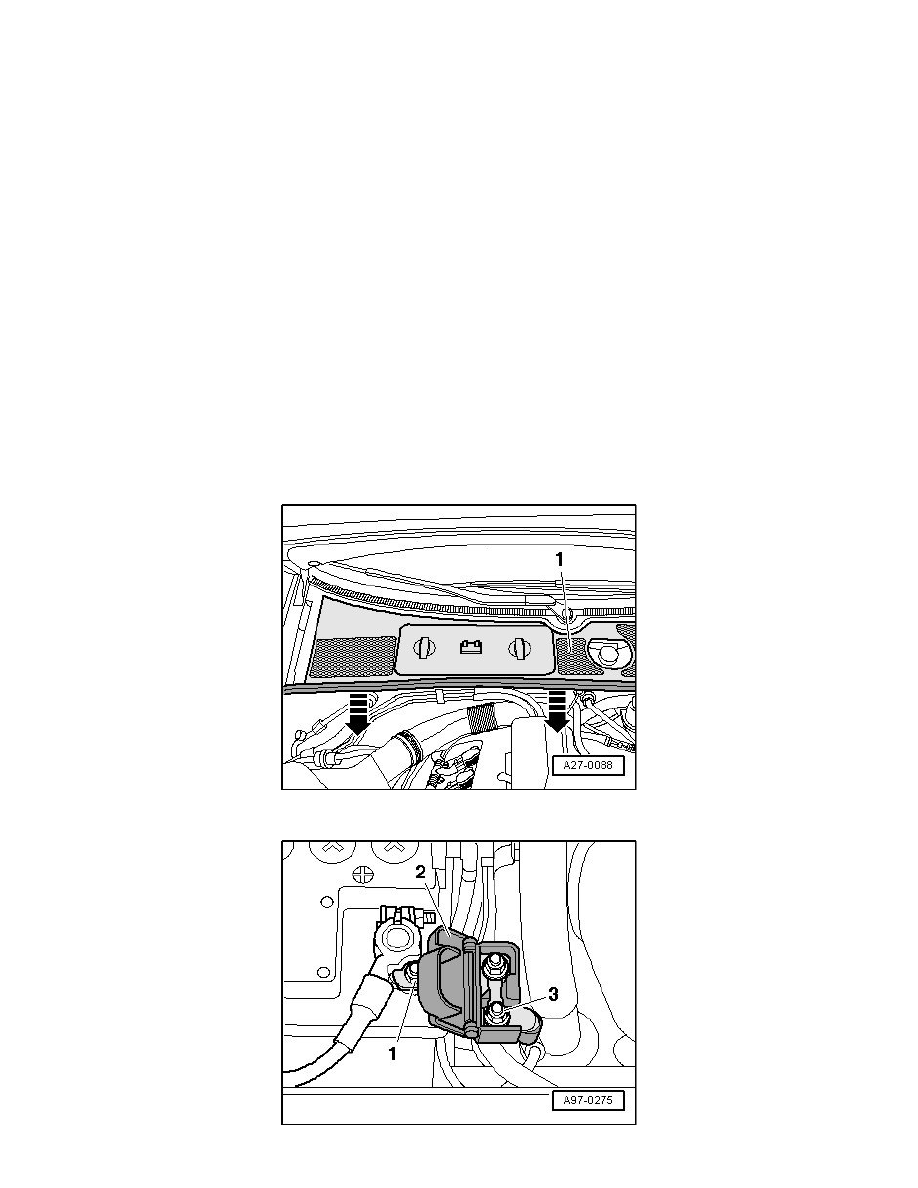 Audi Manuals > A4 Quattro Cabriolet V63.2L (BKH) (2007) > Relays and Modules > Relays