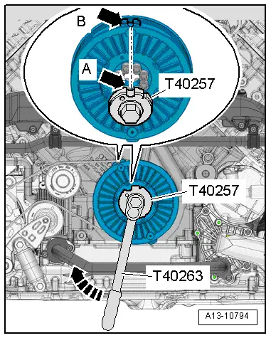 Audi Workshop Manuals > A5 > Power unit > 8-cylinder direct petrol