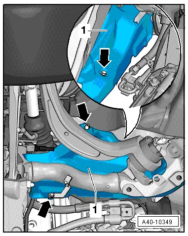 manuals audi workshop wheel a5 a4 shield mk3 gearbox arrows remove bolts unscrew towards inside take drive left right removing