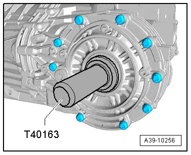 Renewing Oil Seal for Flange Shaft - Right-Side Replacement Guide