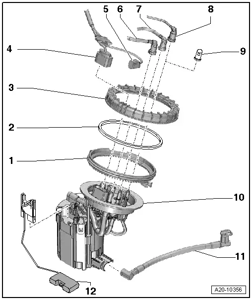 Audi Service and Repair Manuals > A5 > Power unit Fuel