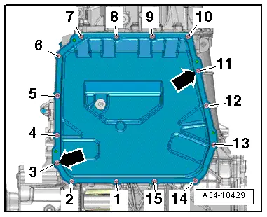 Audi A5 Mechatronic Unit for Dual Clutch GearboxJ743: Exploded View