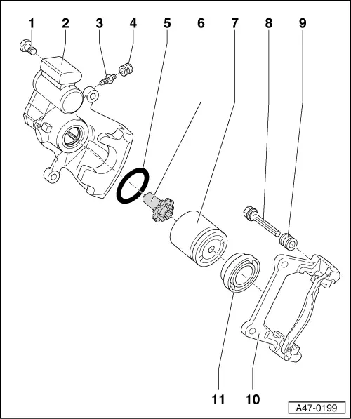 Audi Service and Repair Manuals > A5 > Brake system Brakes