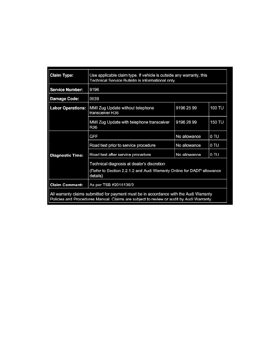 Audi Workshop Manuals > A6 Quattro Sedan V6-3.2L (BKH) (2005) > Relays