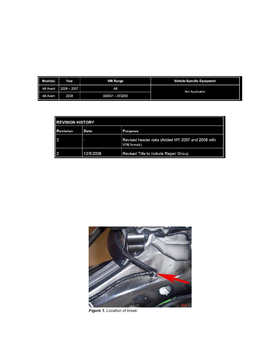 Audi Workshop Manuals > A6 Quattro Wagon V6-3.2L (BKH) (2006