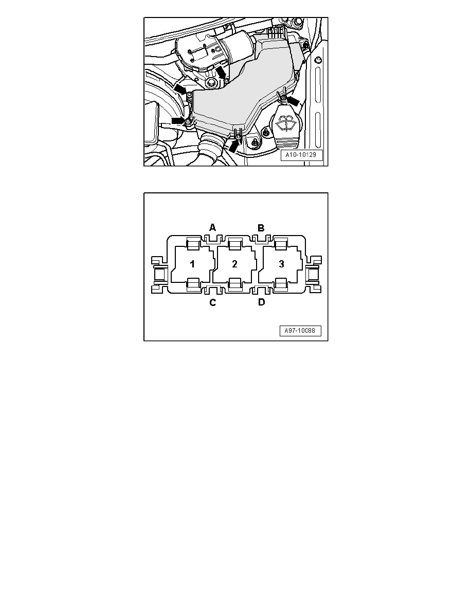 Audi Service and Repair Manuals > A6 Sedan V63.2L (BKH) (2007) > Relays and Modules