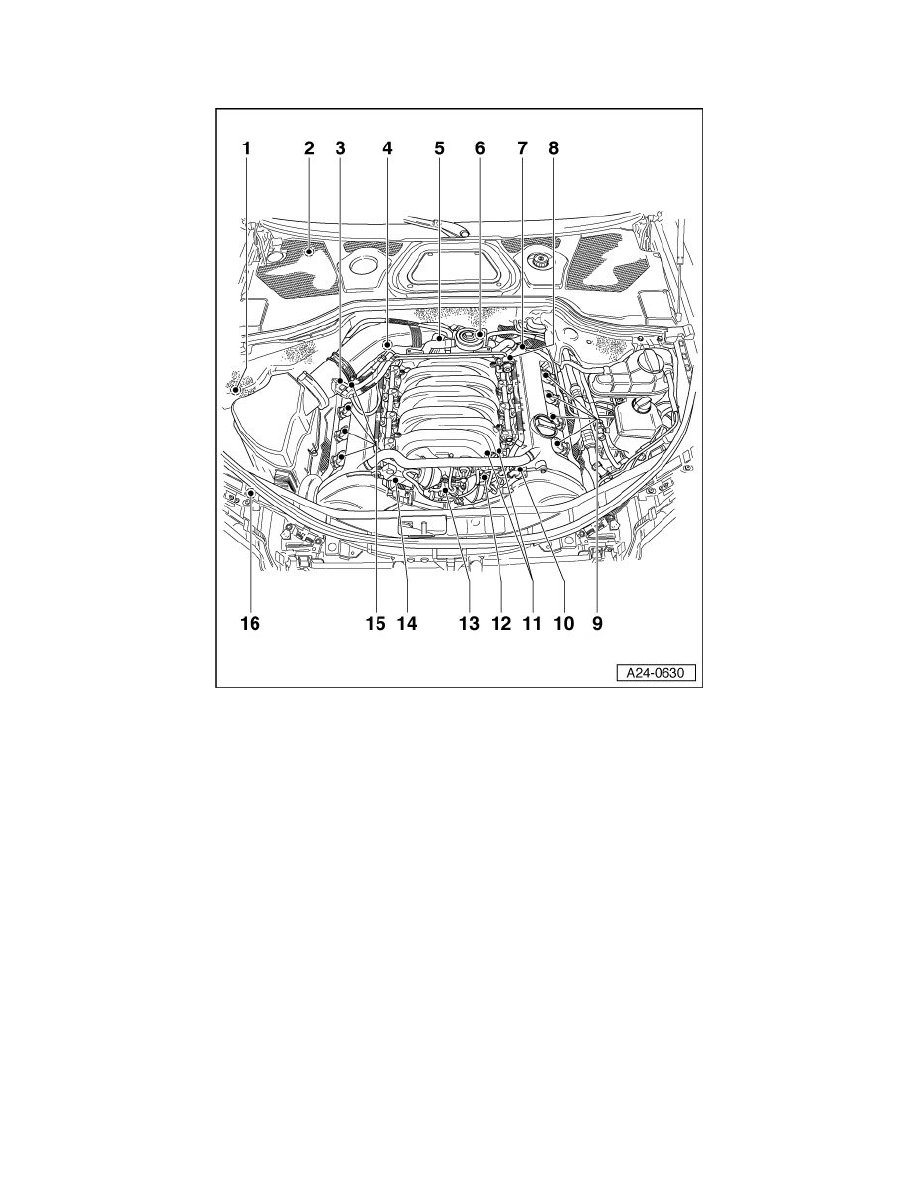 Audi Service and Repair Manuals > A8 Quattro Sedan V84.2L (BFM) (2005) > Powertrain