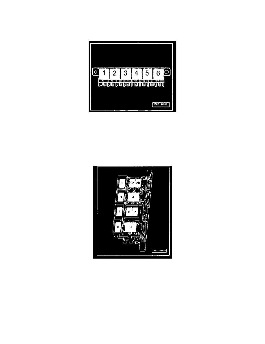 Audi Service and Repair Manuals > A8 Sedan V83.7L (AEW) (1997