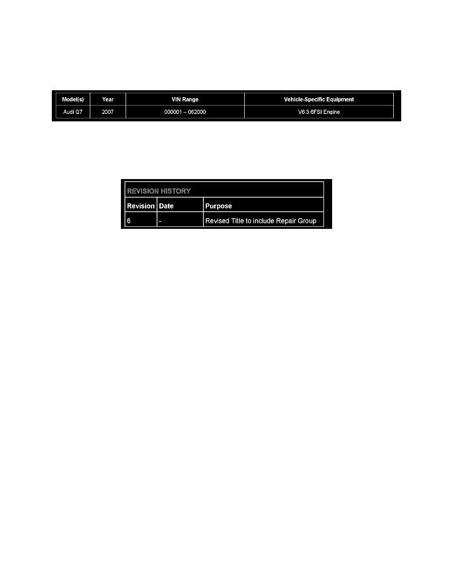 Audi Manuals > Q7 Quattro V63.6L (BHK) (2007) > Engine